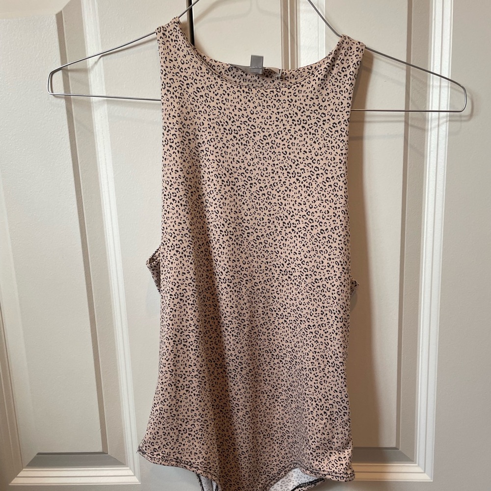 cheetah print bodysuit